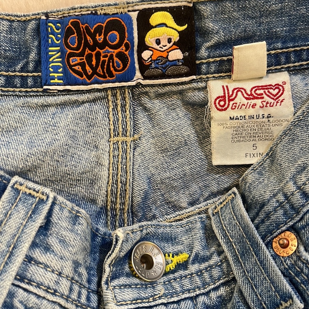 Vintage 90s JNCO Girlie Stuff "Fixin" Jeans